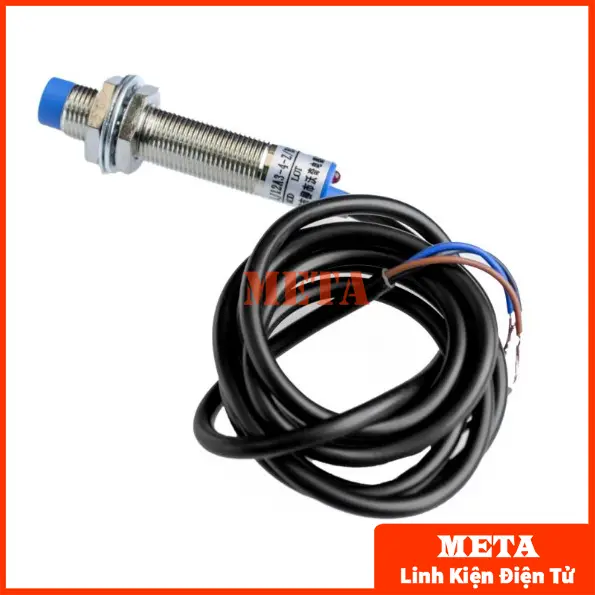 [Loại Tốt] Cảm biến tiệm cận kim loại LJ12A34Z/BX NPN thường mở 3 dây - Cảm biến phát hiện kim loại LJ12A34 1