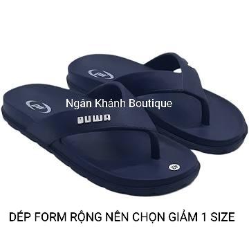 Dép kẹp, Dép xỏ ngón Nam Nữ , chắt liệu EVA cao cấp đúc nguyên khối siêu êm siêu nhẹ siêu bền (FORM RỘNG GIẢM 1 SIZE) DéP Đế Bằng