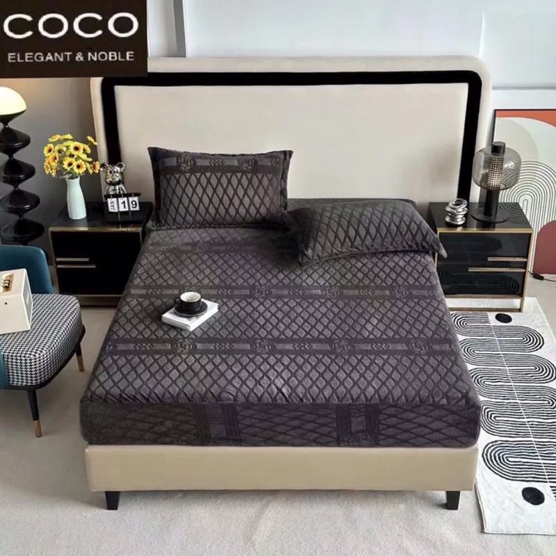 Bộ Ga Gối Nỉ Nhung COCO in Nổi Hoạ Tiết Mẫu Mới 2023 Chất Liệu Dày Dặn Mềm Mịn Ấm Áp Cao Cấp Giữ Nhiệt Tốt 7