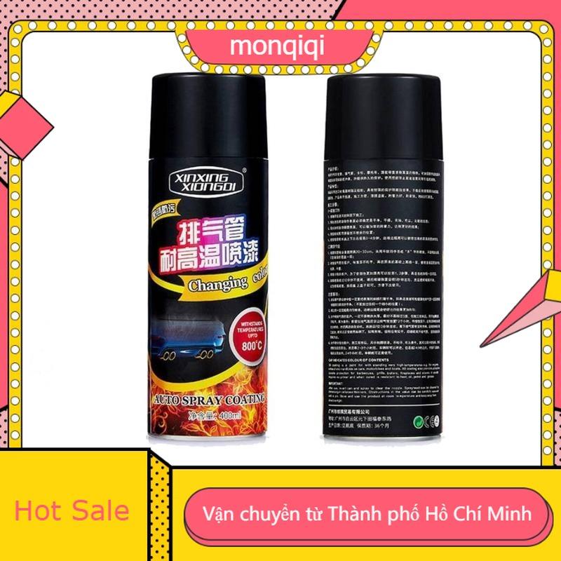 1 PCS Sơn tự phun chịu nhiệt độ cao Ống xả ô tô và xe máy chống gỉ 800 độ Sơn phun tay sơn chống cháy Sơn nhiệt độ cao chống cháy  Chống cháy, dùng sơn cổ pô, sơn đồ gia dụng
