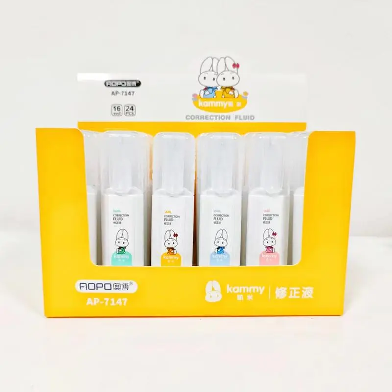 【COD】AIGD Tipex / Correction Fluid /Perlengkapan sekolah / Cairan Koreksi/Penghapus Cair/ 16ml /1 PCS-(AB7147)