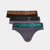Gambar LGS Underwear - Underwear Man - Celana Dalam Pria - Cowok - Dark Grey/Light Grey/Black - 3 Pcs - LEMN.002.883.3.7C - S dari LGSgeneration Kota Administrasi Jakarta Barat 3 Tokopedia