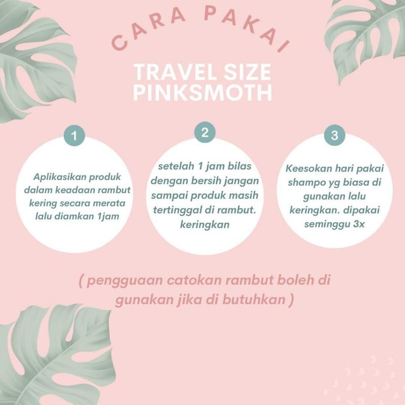 PELURUS RAMBUT TREVEL SIZE 100ML - PINKSMOTH KERATINE AMPUH 2