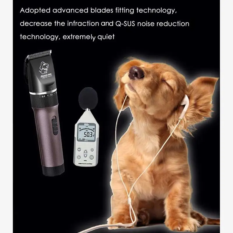 BaoRun Alat Cukur Elektrik Bulu Hewan Pet Dog Clipper - P6 6