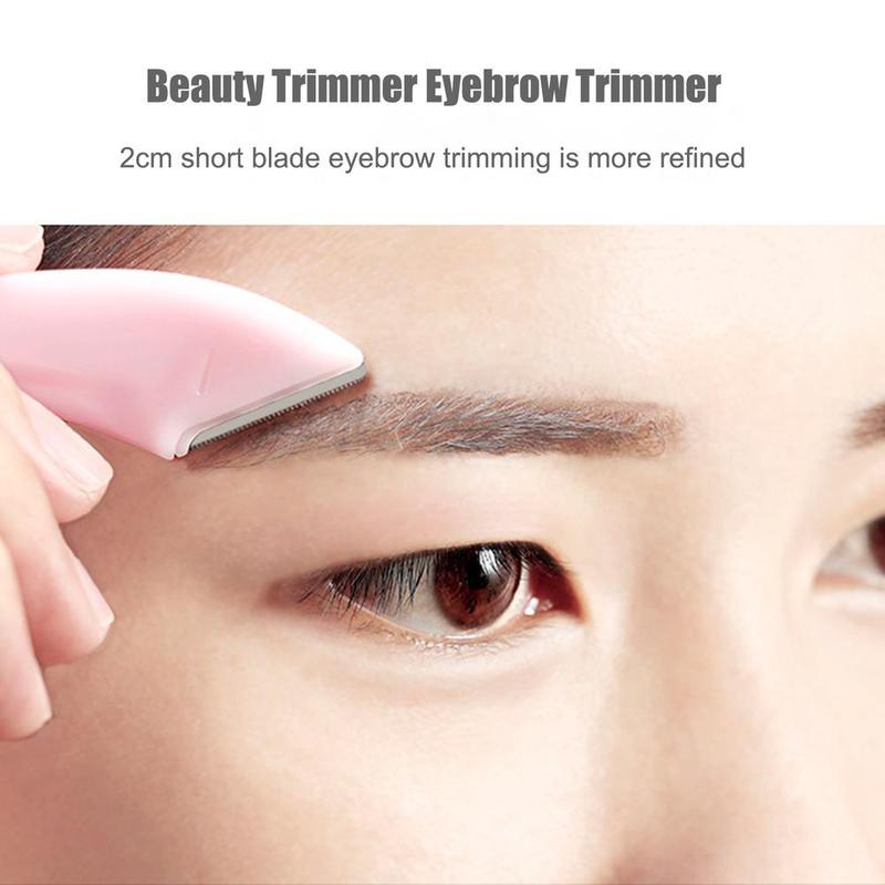 Product Introduction of Buy 1 Get 2 Free Curved Eyebrow Trimmer Facial Eyebrow Scissors With Comb Stainless Steel 27