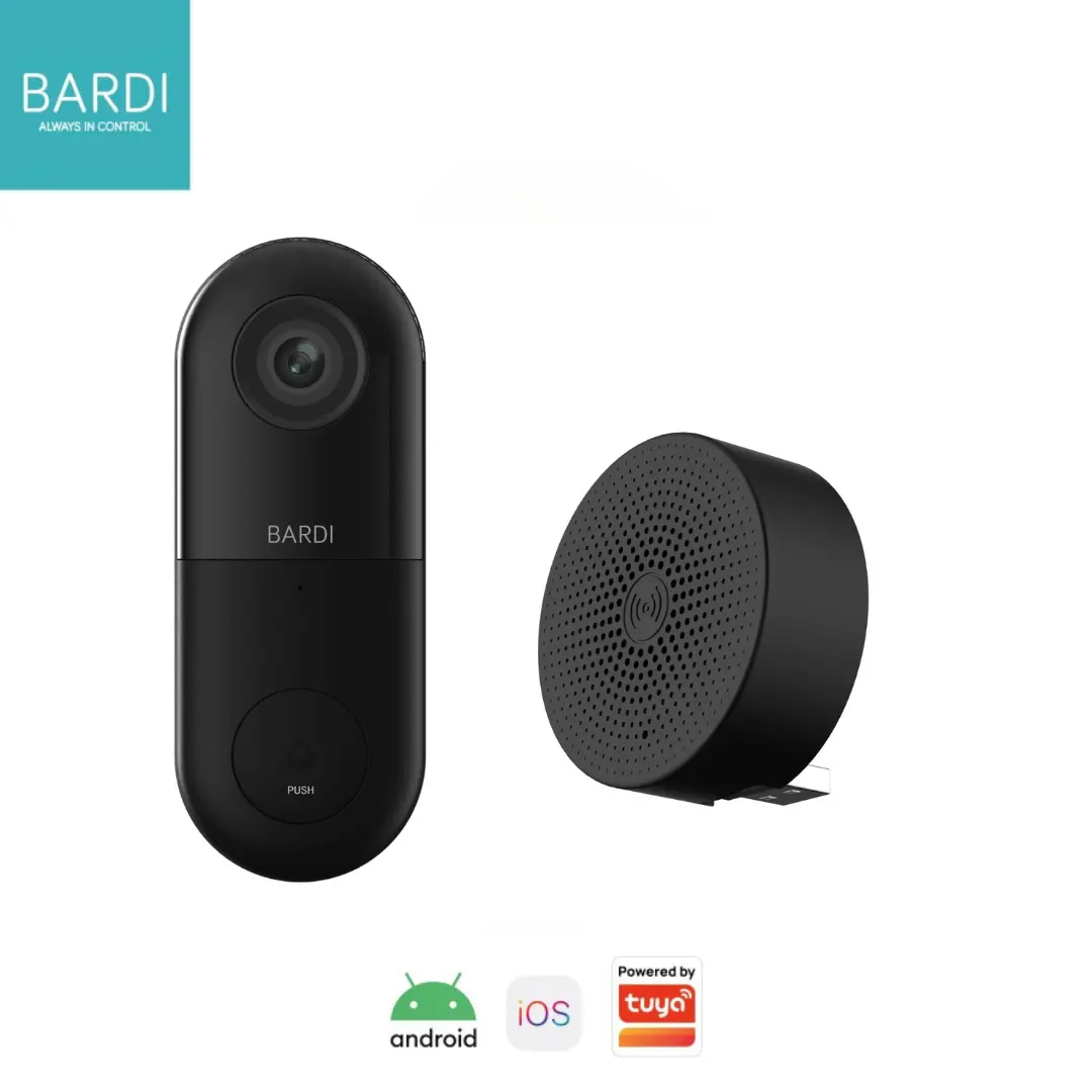 BARDI Wireless Doorbell with Chime Dengan Kabel Bel Pintu WiFi