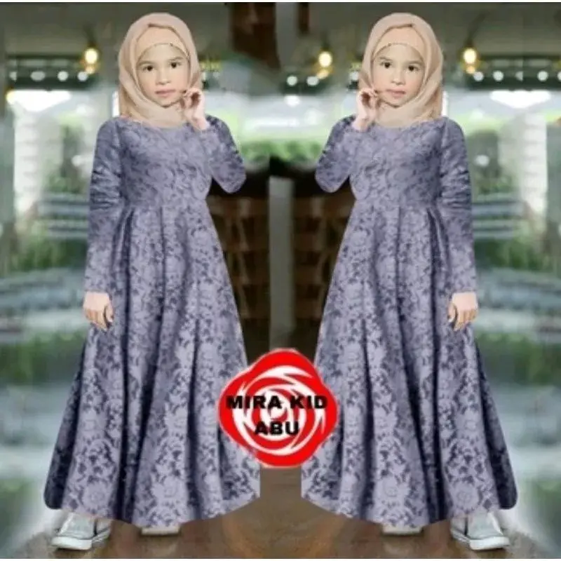 MX GITA KID/LEZA KID/GAMIS BRUKAT ANAK 5-13 tahun 4