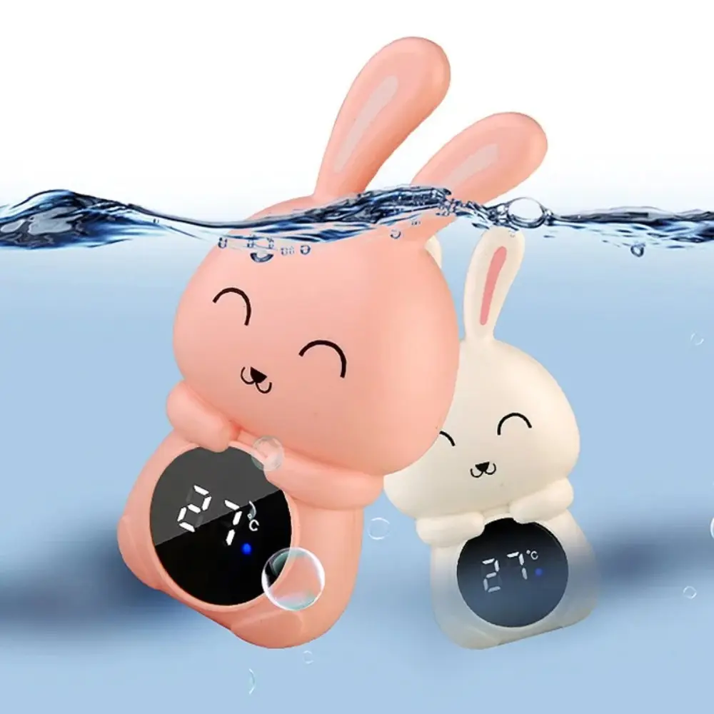 Đồng Hồ Đo Nhiệt Độ Khi Tắm, Màn Hình LED Dễ Thương, Thiết Kế Hoạt Hình Nổi, Không Thấm Nước, Máy Kiểm Tra Nhiệt Độ, Cảm Biến Nhiệt Độ An Toàn, Thích Hợp Cho Bé