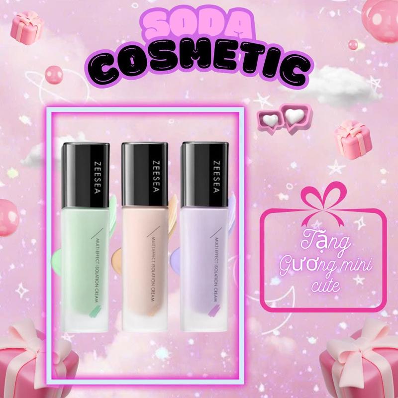 ￼Kem lót ZEESEA kem chống nắng trang điểm kiềm dầu nâng tông che lỗ chân lông làm mịn da