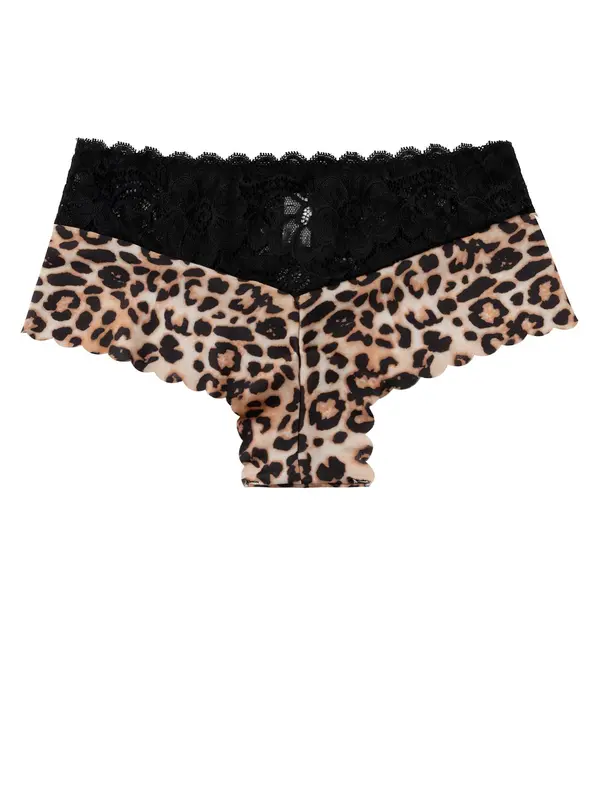 Women's Leopard Print Panty, Soft Comfy Breathable Knicker for Daily Wear, Underwear for All Seasons 5