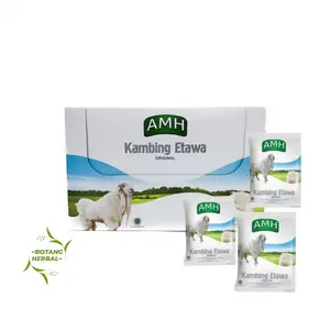 Susu Kambing bubuk AMH Original / Kemasan BOX PUTIH ORIGINAL / Isi 10 SACHET / SUSU KAMBING ETTAWA