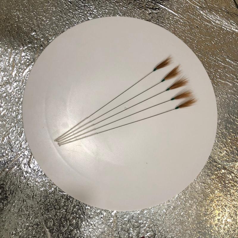  Cây Lông Vũ Ngoáy Tai Cán Inox   Lông Vũ Cán Inox   Ngoáy Tai 