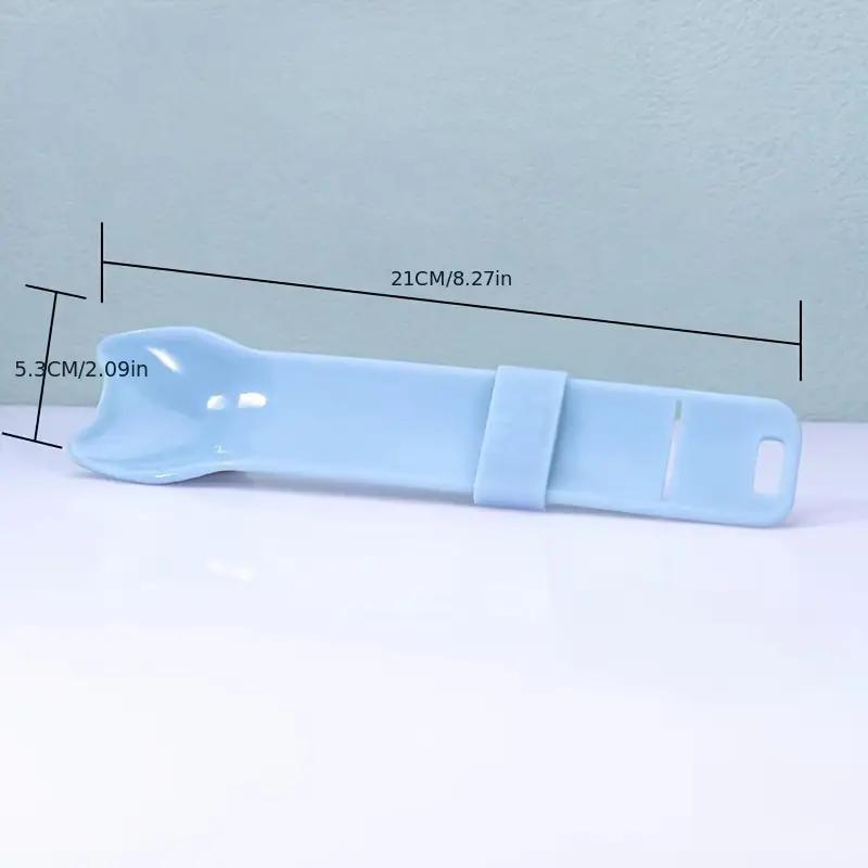 L&G  [Single Plastic Pet Liquid Snack Feeder - Whisker Delight Cat Strip Squeeze Spoon, Battery-Free Tool for Serving Wet Treats and Cat Food to Cats 4