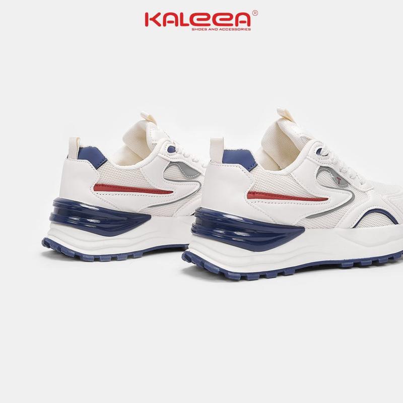 [Hỏa Tốc] Kaleea T115 - Giày Thể Thao Nữ PhốI Màu Đi Êm, Sneaker Đế Cao 4cm giày  dây giày  thể  thao  nữ 5