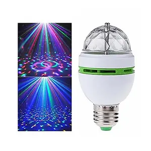 Lampu Disko LED Lampu Disco Full Colour Warna Warni Lampu Rotasi Mini Bar Cafe Bohlam