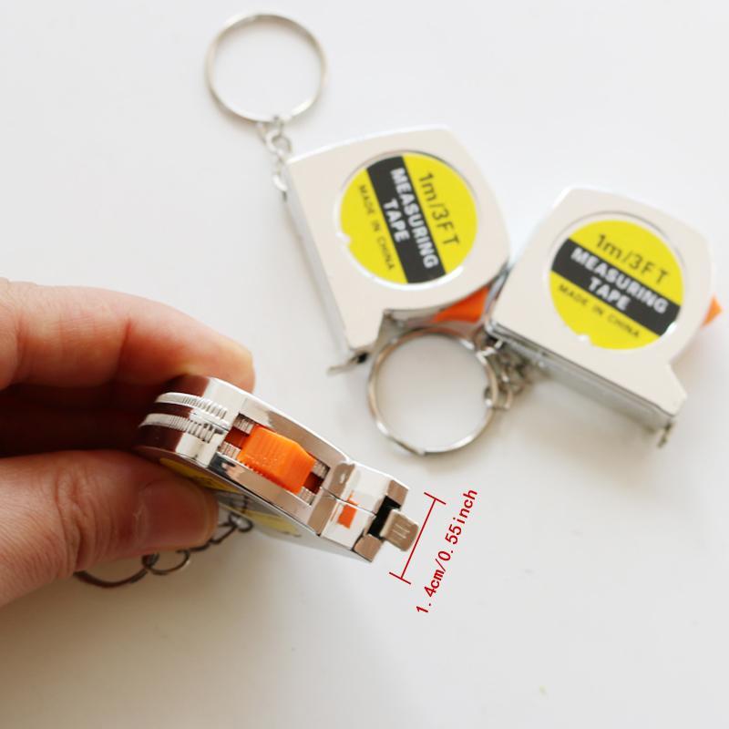 Mini Tape Measure, Portable Mini Tape Measure with Key Ring, Hand Measuring Tool for Daily Use & Birthday Party Gift 2