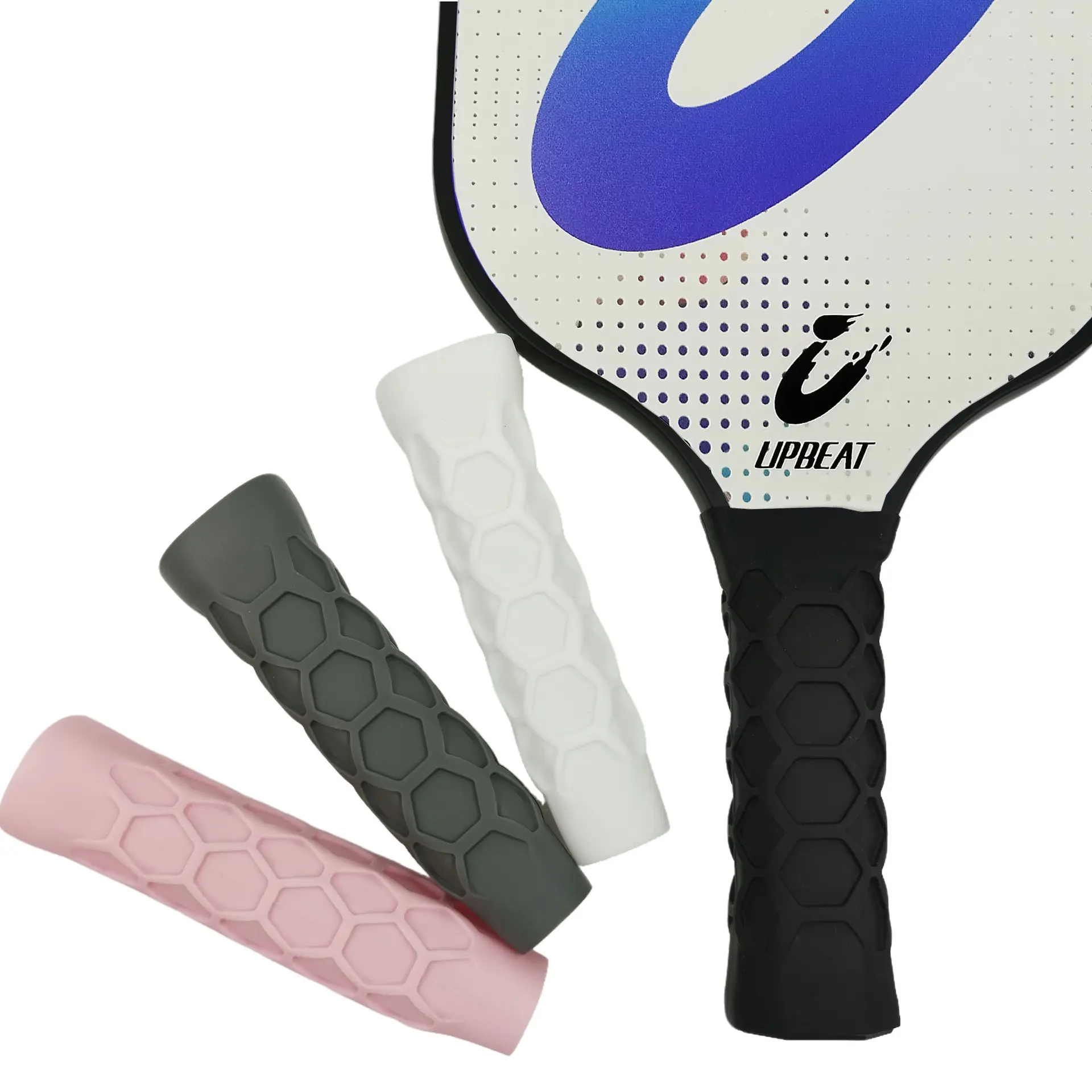 Nắp tay cầm vợt Pickleball, phụ kiện bọc cán vợt Pickleball chất liệu silicon giúp chống mài mòn, kiểm soát độ bám