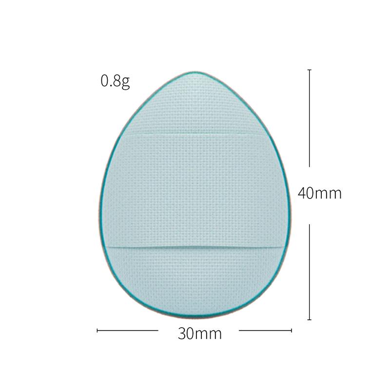 Product Introduction of Finger Puff Thumb Cushion Concealer Fingertip Small Slippers Finger Pad Setting Powder 12 Pieces Mini Makeup Puff Box Set 10