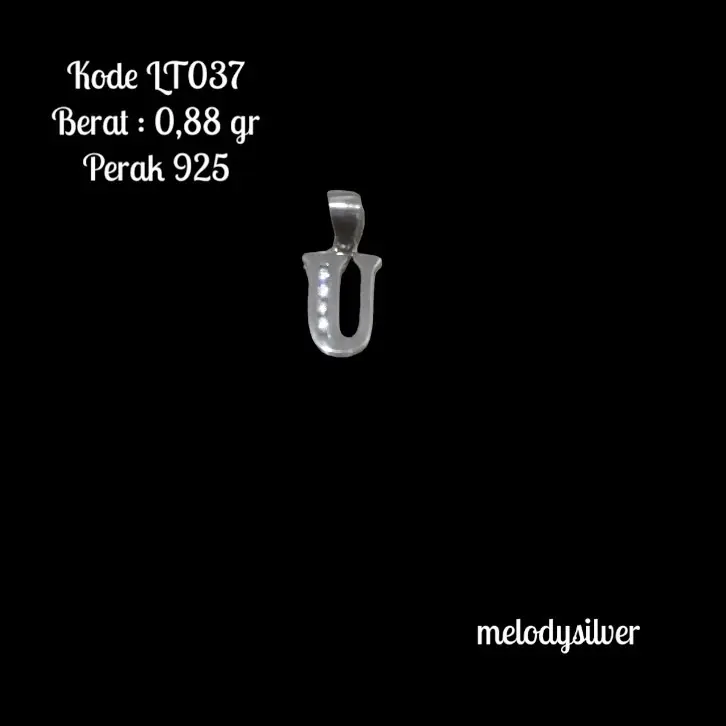 Liontin Perak Asli 925 LT 037