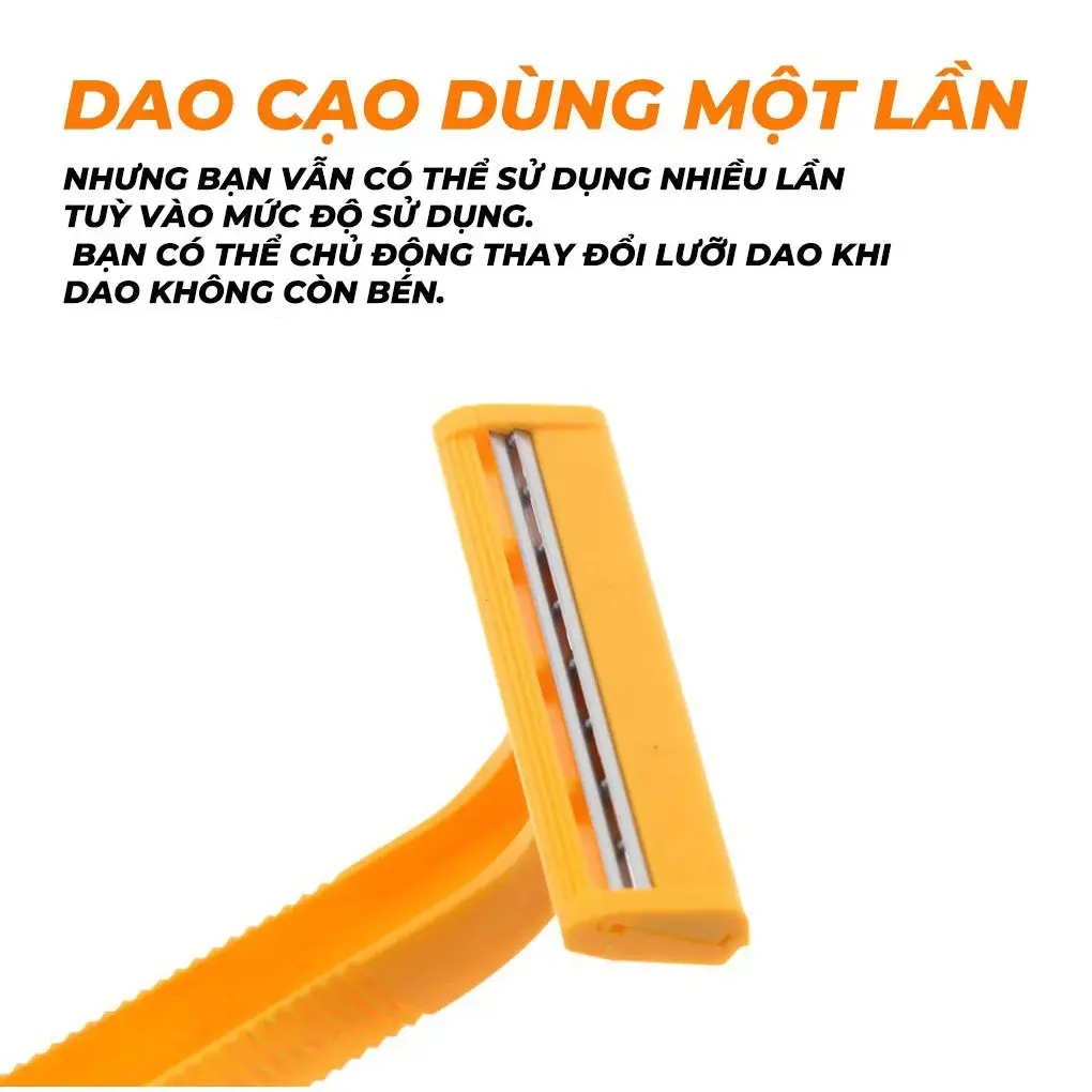 Cây Dao cạo râu 2 lưỡi tiện dụng Thái Lan