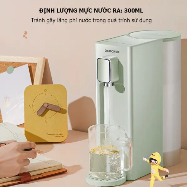 Đun Nước Chuẩn Nhiệt Độ, Kiểm Soát Lượng Nước – Bình Thủy Điện Qcooker, Người Bạn Đồng Hành Mọi Nhà 1