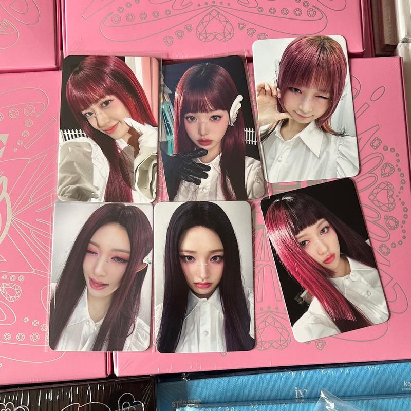 Photocard IVE SWITCH chính hãng, thẻ ảnh bo góc IVE chính hãng