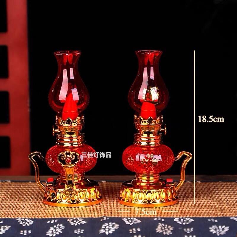 Đèn thờ cúng để bàn thờ [ mẫu mới KÈM PIN] đèn trang trí phòng tân hôn dùng pin tiện lợi mẫu mới Trang Trí Nhà Decor Phòng