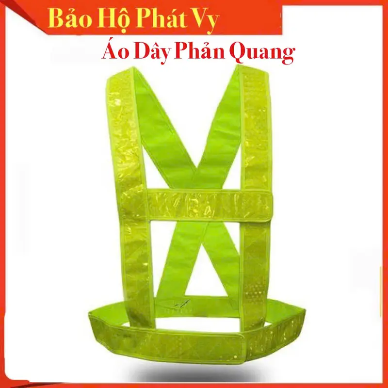 Áo phản quang đi phượt - áo phản quang bảo hộ lao động chữ H 0
