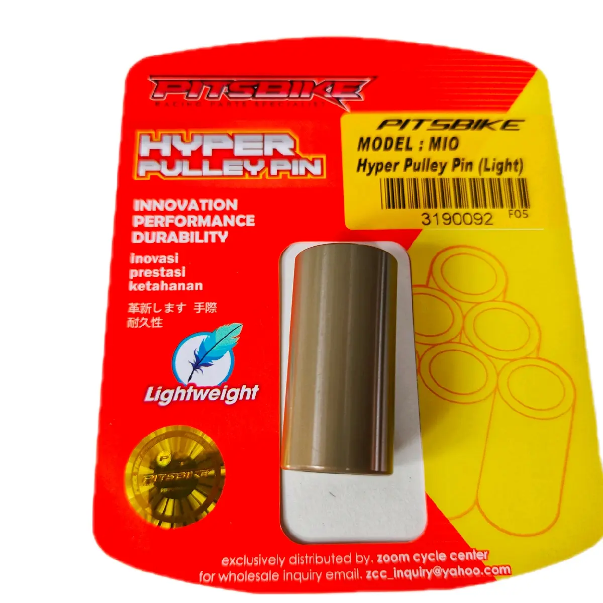 Pitsbike hyper pulley pin Mio (lighten) - TikTok Shop Philippines