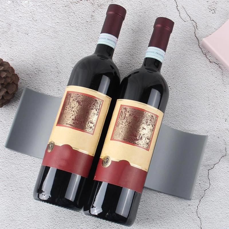 Product Introduction of 1Pc Wine Rack Stackable Bottle Holder Can Beer Wine Holder Can Beer Wine Bottle Holder Refrigerators Tabletop Pantry Cabinet 33