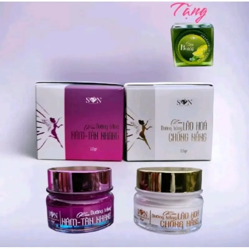 [TẶNG CAO BƯỞi]  COMBO Kem Face SON Phiên Bản Mới Cô Tiên Miền Tây