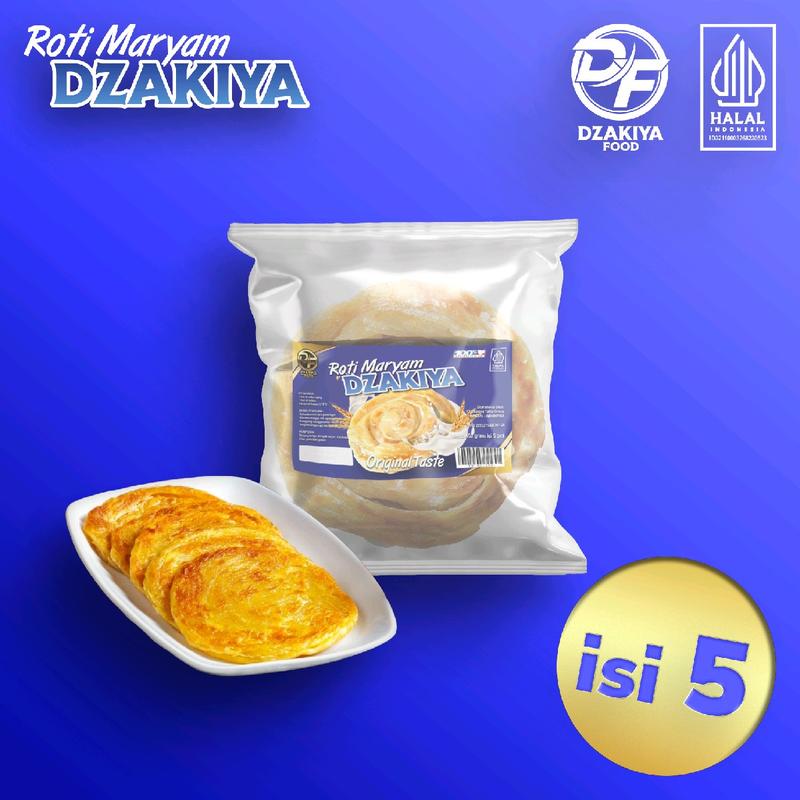 Roti Maryam ORIGINAL BESAR Isi 5 Frozen Food - Shop | Tokopedia