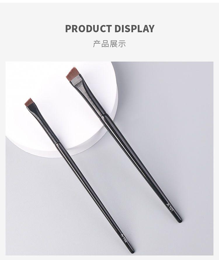 Product Introduction of Cọ Trang Điểm, Lưỡi Siêu Mịn, Cọ Kẻ Mắt, Siêu Mỏng, Phẳng Mịn, Cọ Lông Mày Nghiêng, Bút Kẻ Mắt Cosmetic Nữ 8