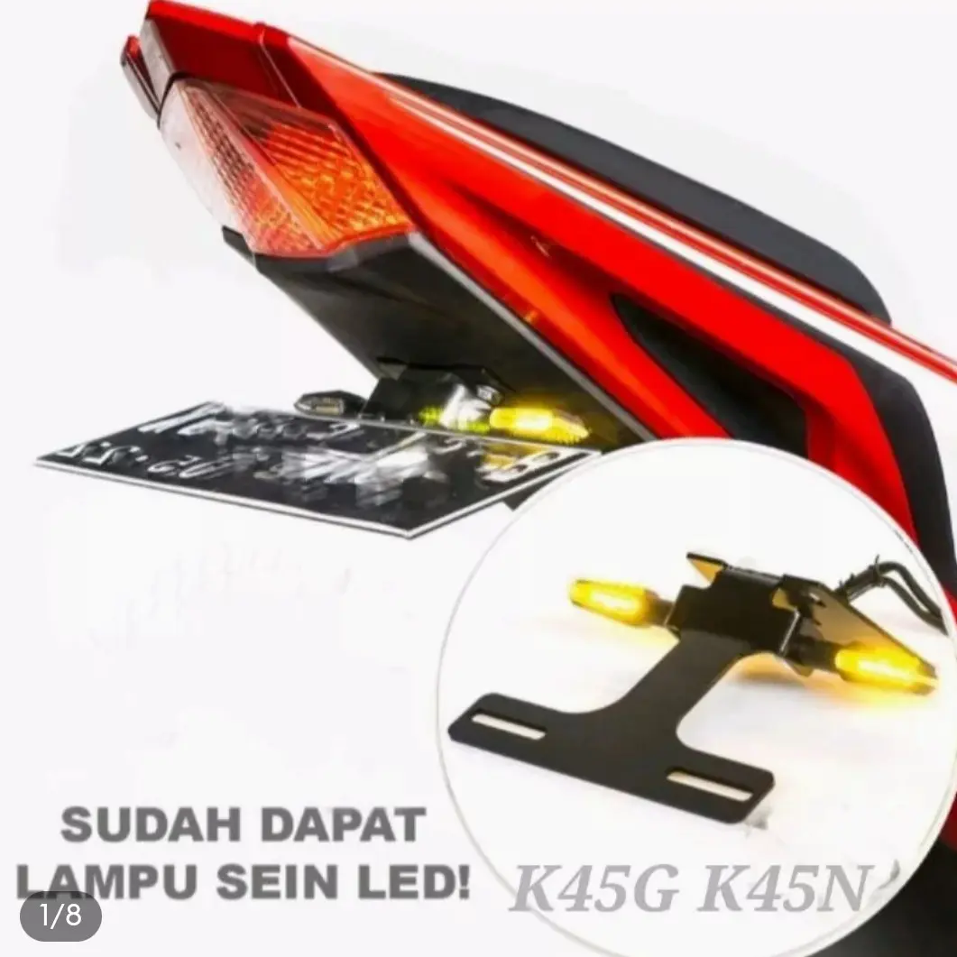 Tail tidy CBR150R facelift K45G K45N Tailtidy CBR 150R 2016 2017 2018 2019 2020 dan sen Besi