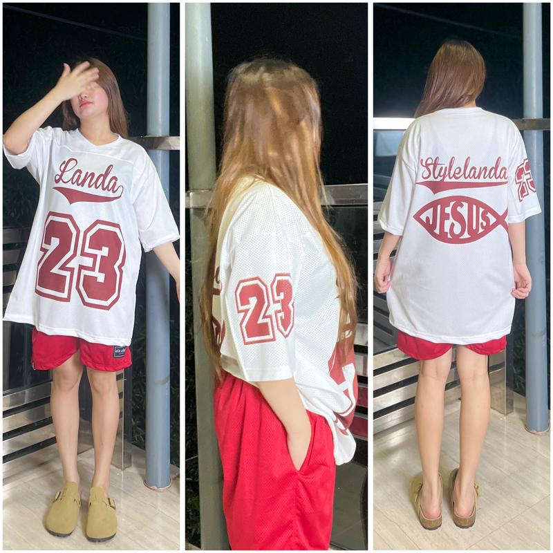 Product Introduction of Landa Customized Jersey (1-3 days process) Aircool oversized shirt | football jersy shirt vneck style jersy shirt 6