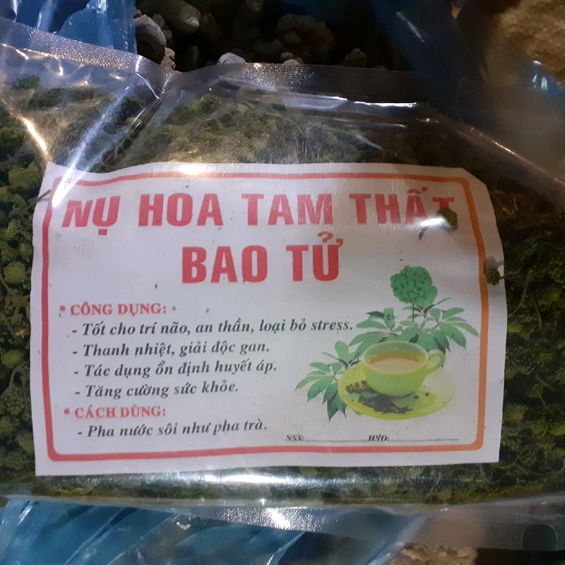 nụ hoa tam thất bao tử khô gói 500g