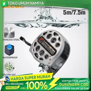 Meteran Ukur Terbaik: Unik, Tahan Karat (Baja Tahan Karat), Tahan Air & Tahan Lama, Terjangkau, Tahan Benturan & Tahan Pecah—Alat Canggih dan Tangguh yang Dirancang Khusus bagi Para Profesional Konstruksi / Meteran Ukur Kelas Konstruksi—Impor Berkualitas