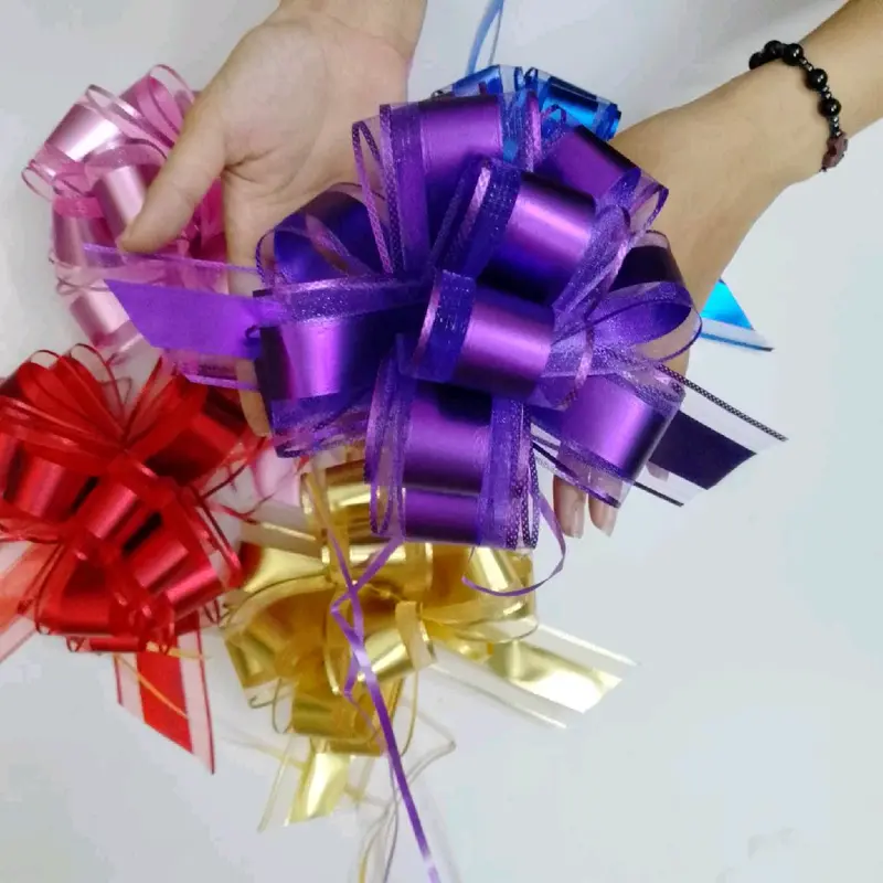set 20 chiếc nơ rút cẩm tú cầu 5 cm 4