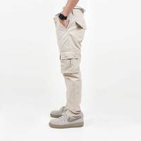 Gambar Escaperfect Cargo Pants Rivers - Cream - S dari Escaperfectstore Kab. Bandung 4 Tokopedia