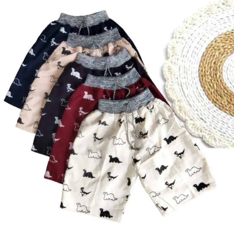 Paket 50 ribu isi 5 pcs Celana Anak umur 3 - 13 tahun / Celana Anak Printing Sablon Motif Fashion 4