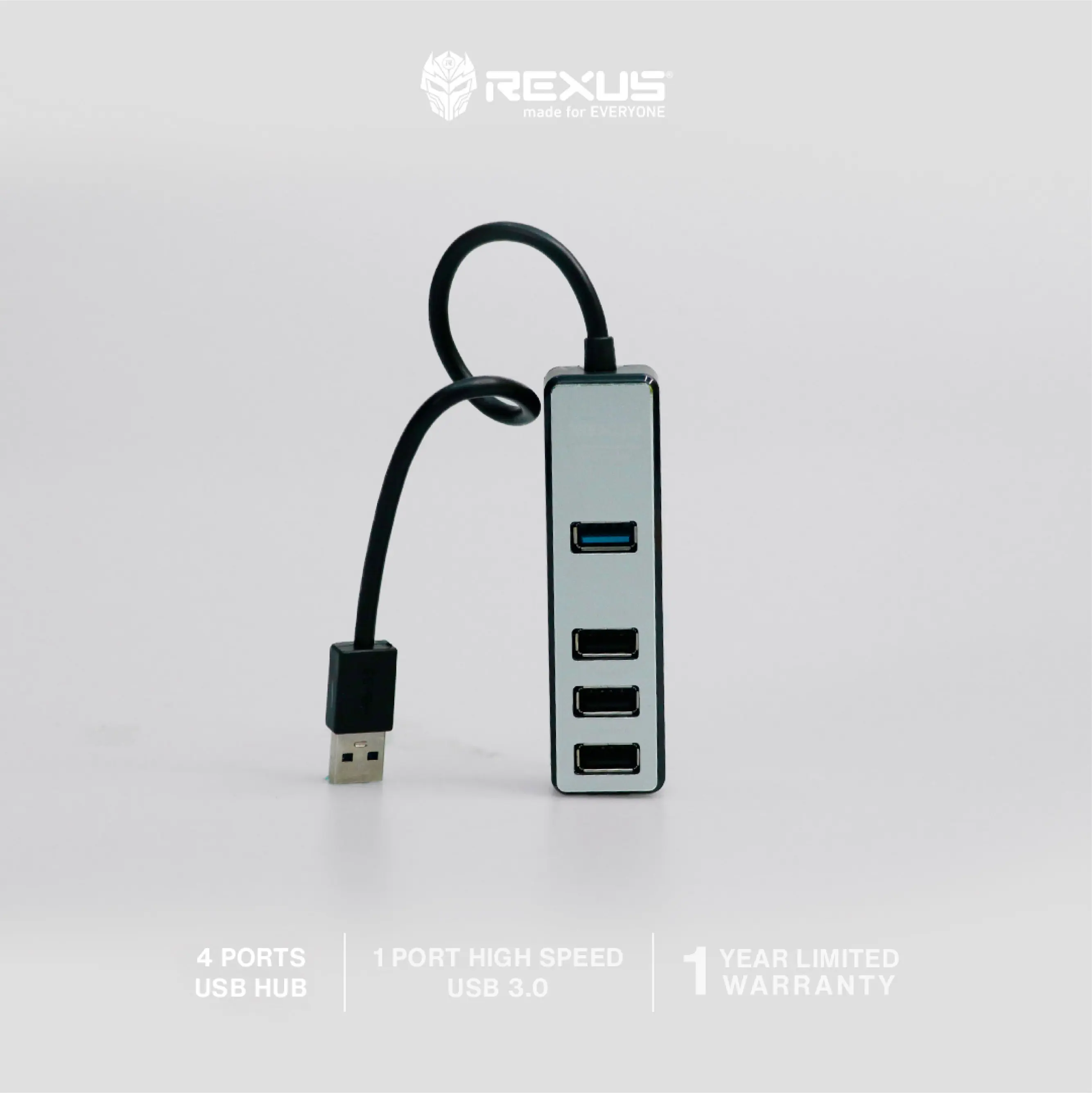 Rexus RXH 329 - USB Hub 1 Port Card - Super Speed USB