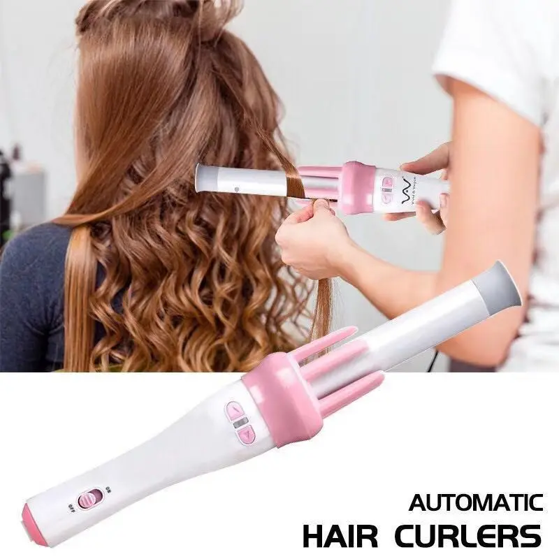 Automatic Curling Iron Ceramic Hair Curler Hair Styling Tool plug comfort Color