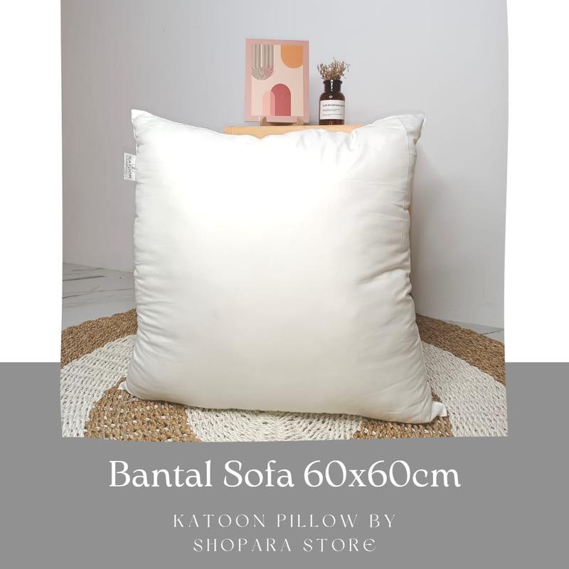 Bantal sofa 60x60, silikon fiber 0