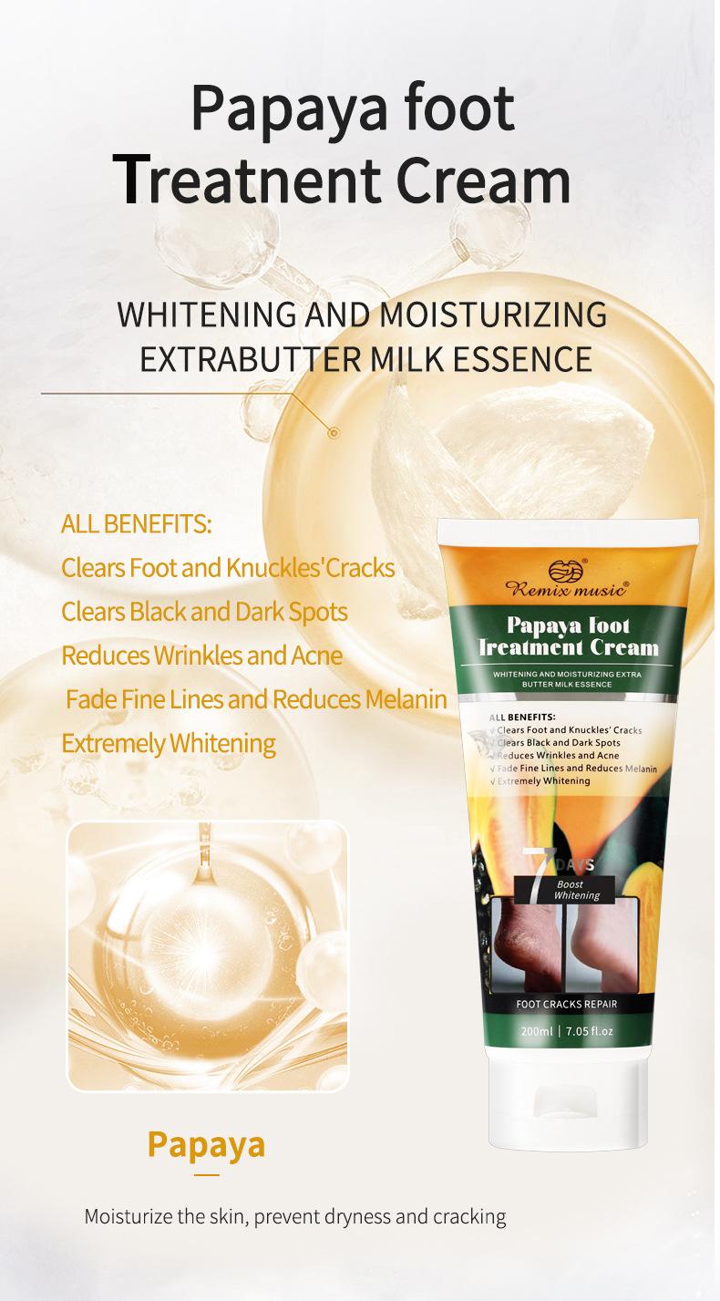 Product Introduction of Hand Cream Foot Cream Exfoliating Brightening Repair Cosmetics 4