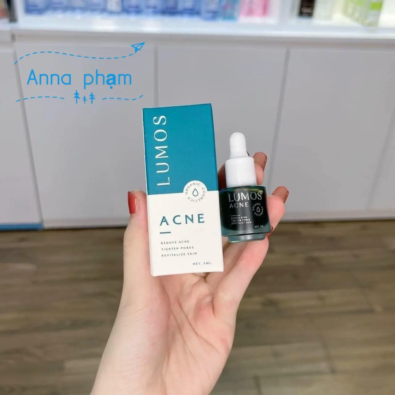 SERUM TRỊ MỤN Lumos mẫu mới
