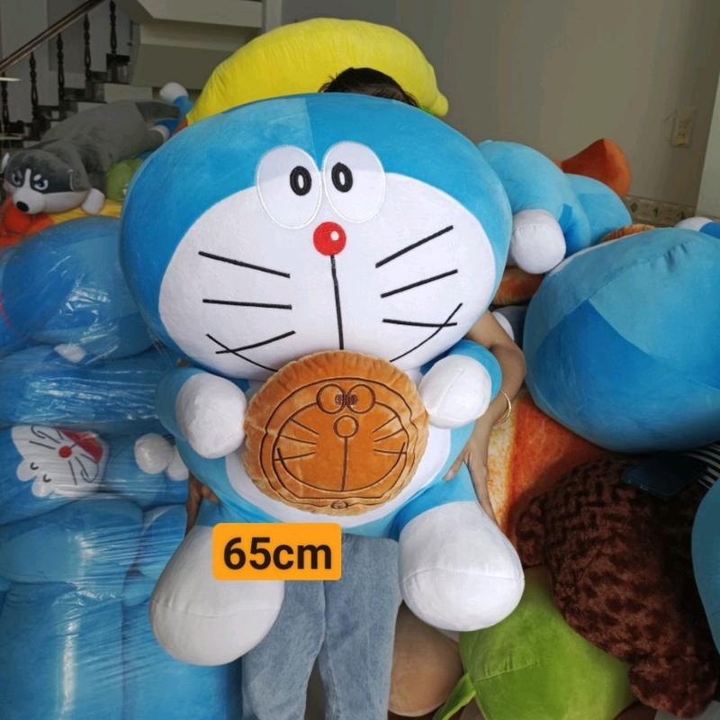 Doremon ôm bánh rán 65cm - TikTok Shop Vietnam