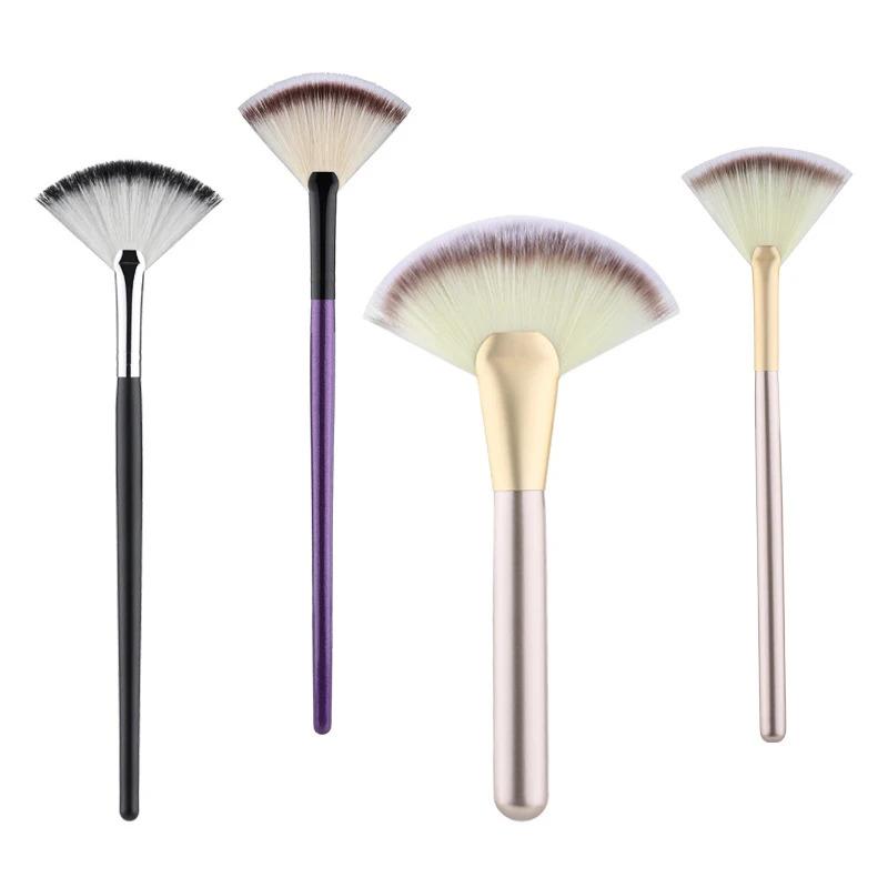 Product Introduction of Fan Brushes Facial Brushes Soft Makeup Brush Cosmetic Applicator Tools Wooden Handle and Soft Fiber for Glycolic Peel Mask 30