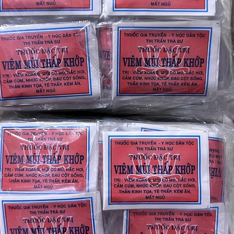 Thực phẩm hỗ trợ sức khỏe viêm mũi thấp khớp viên bịch 50 gói 0