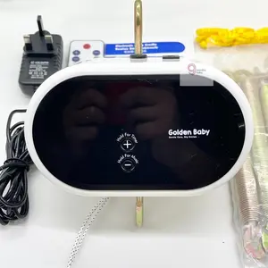 Makassar - Ayunan Listrik Golden Baby Remote Control + Musik + Timer / Ayunan Bayi Elektrik / Ayunan Elektrik - Putih