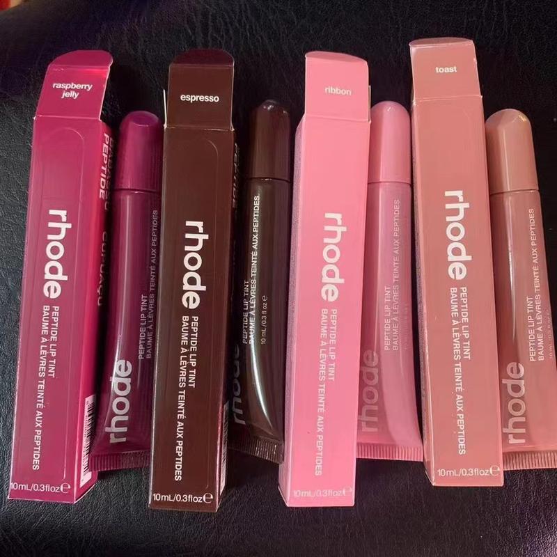 Product Introduction of Rhode skin hormone lip tint treatment/HALEY'S Gloss Lipgloss Highest version, exclusive Long-Lasting Waterproof Blush Stick Fluffy Matte Lipstick Cosmetic Mirror Water rhode  peptide 2